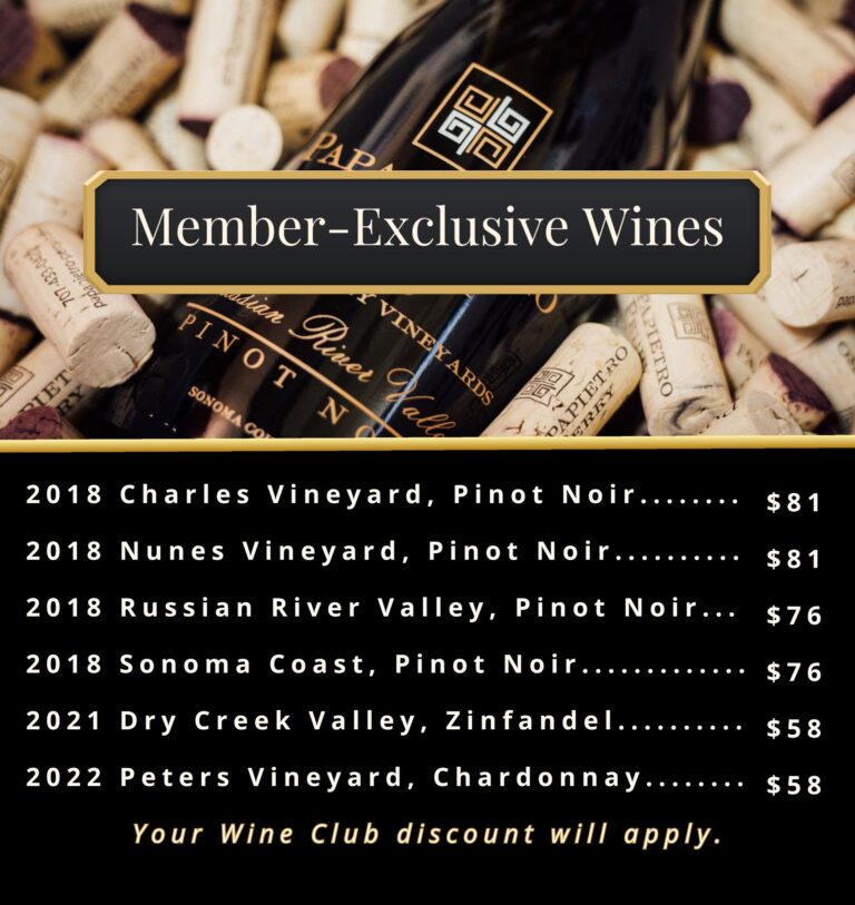member exclusive wine list
