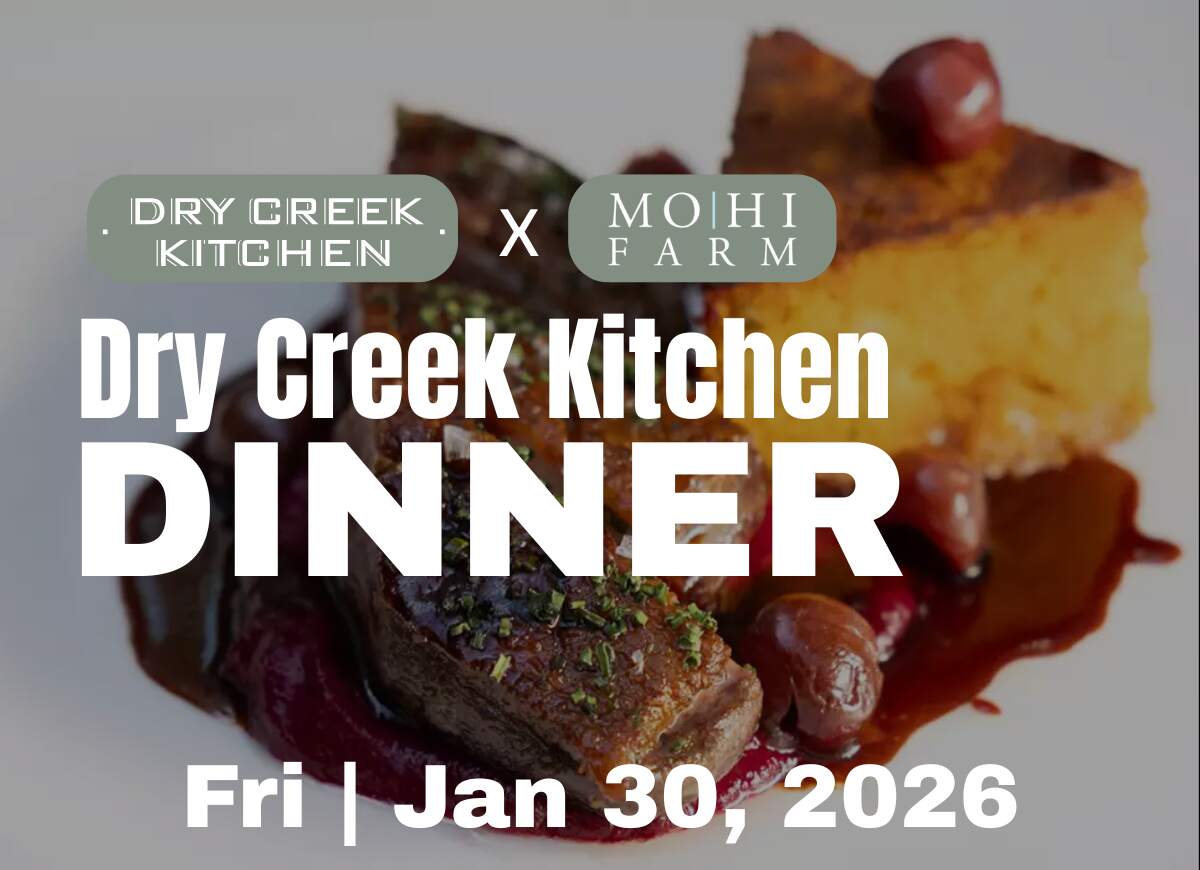 Dry Creek Kitchen Dinner Event